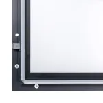 Venkovní uzamykatelná vitrína Slim 8x A4 - Antracit
