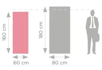 Reklamní stojan X-Banner Compact 60x160 cm A-Z Reklama CZ