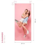 Reklamní stojan X-Banner Standard 80x180 cm A-Z Reklama CZ