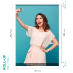 Roll Up Banner Exclusive 150x200 cm - konstrukce A-Z Reklama CZ