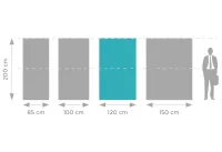 Roll Up Banner Standard 120x200 konstrukce A-Z Reklama CZ