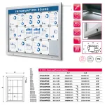 SCT PREMIUM Venkovní prosvětlená LED vitrína 6xA4 A-Z Reklama CZ