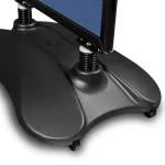 Venkovní stojan Windtalker Hampton A0 - Černý rám A-Z Reklama CZ