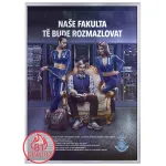 Plakátový rám s protipožární certifikací B1 profil 25 mm - Ostrý roh B1 A-Z Reklama CZ