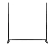 Teleskopická bannerová stěna 240x240 - konstrukce A-Z Reklama CZ