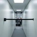 Bariérový nástěnný navíjecí pás 2m - Černý pásek A-Z Reklama CZ Bariérový nástěnný navíjecí pás 2m - Černý pásek A-Z Reklama CZ