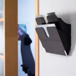 FLEXIPLUS zásobník na letáky 2x A4 na šířku - Černý DURABLE