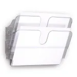 FLEXIPLUS zásobník na letáky 2x A4 na šířku - Čirý DURABLE