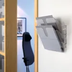 FLEXIPLUS zásobník na letáky 2x A4 na šířku - Čirý DURABLE
