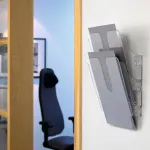 FLEXIPLUS zásobník na letáky 2x A4 na výšku - Čirý DURABLE