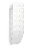 FLEXIPLUS zásobník na letáky 6x A4 na výšku - Čirý DURABLE