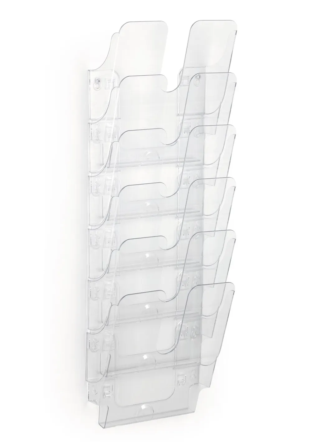 FLEXIPLUS zásobník na letáky 6x A4 na výšku - Čirý DURABLE