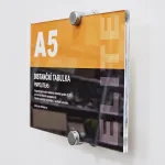 Informační nástěnný distanční systém ELITE pro formát A5 A-Z Reklama CZ Informační nástěnný distanční systém ELITE pro formát A5 A-Z Reklama CZ