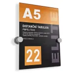 Informační nástěnný distanční systém ELITE pro formát A5 A-Z Reklama CZ Informační nástěnný distanční systém ELITE pro formát A5 A-Z Reklama CZ