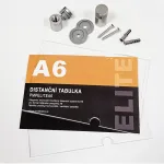 Informační nástěnný distanční systém ELITE pro formát A6 A-Z Reklama CZ