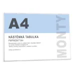 Informační nástěnný systém MONTY pro formát A4 A-Z Reklama CZ Informační nástěnný systém MONTY pro formát A4 A-Z Reklama CZ