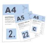 Informační nástěnný systém MONTY pro formát A5 A-Z Reklama CZ