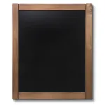 Křídová tabule s dřevěným rámem 50x60 cm, teak A-Z Reklama CZ Křídová tabule s dřevěným rámem 50x60 cm, teak A-Z Reklama CZ