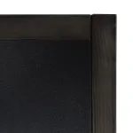 Křídová tabule s dřevěným rámem 60x80 cm, černá A-Z Reklama CZ Křídová tabule s dřevěným rámem 60x80 cm, černá A-Z Reklama CZ