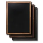 Křídová tabule s dřevěným rámem 60x80 cm, teak A-Z Reklama CZ Křídová tabule s dřevěným rámem 60x80 cm, teak A-Z Reklama CZ