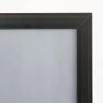 Oboustranný stojan Info Pole s rámem A1 - Černý A-Z Reklama CZ