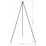 Opěrný Stojan pro umístění tabulí - Poster Stand A-Z Reklama CZ