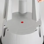 Posuvné plastové stupátko - vysoké 415 mm - Černé A-Z Reklama CZ