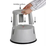 Posuvné plastové stupátko - vysoké 415 mm - Černé A-Z Reklama CZ
