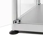 Prosklená osvětlená produktová vitrína 400x2000x400 mm A-Z Reklama CZ