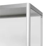 Prosklená vitrína 800x2000x400 mm, boční otevírání A-Z Reklama CZ Prosklená vitrína 800x2000x400 mm, boční otevírání A-Z Reklama CZ