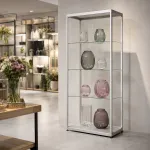 Prosklená vitrína 800x2000x400 mm, boční otevírání A-Z Reklama CZ Prosklená vitrína 800x2000x400 mm, boční otevírání A-Z Reklama CZ