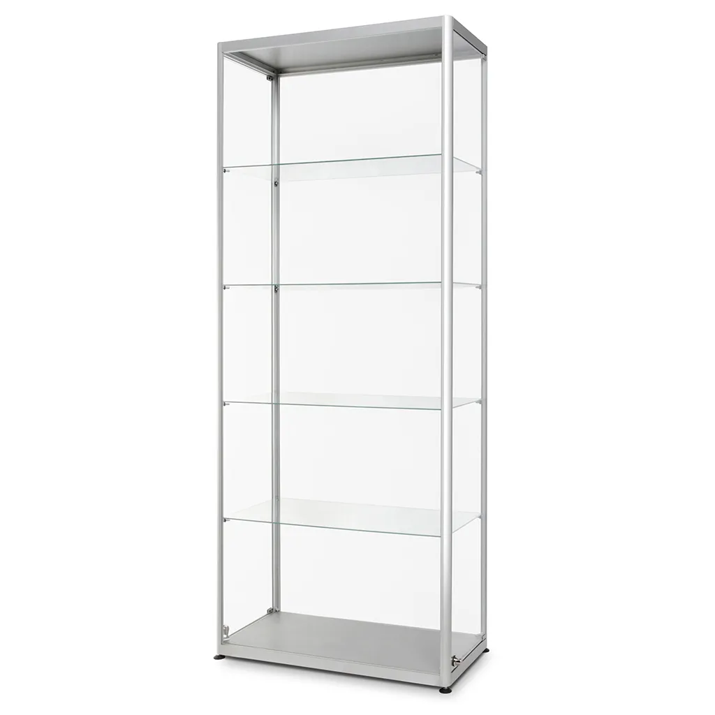Prosklená vitrína 800x2000x400 mm, boční otevírání A-Z Reklama CZ