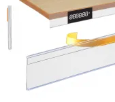 Samolepící cenovková regálová lišta na hranu - 55x1000mm A-Z Reklama CZ