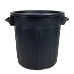 Sud BINGO z recyklovaného plastu o objemu 50 l - Černý
