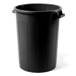 Sud BINGO z recyklovaného plastu o objemu 70 l - Černý
