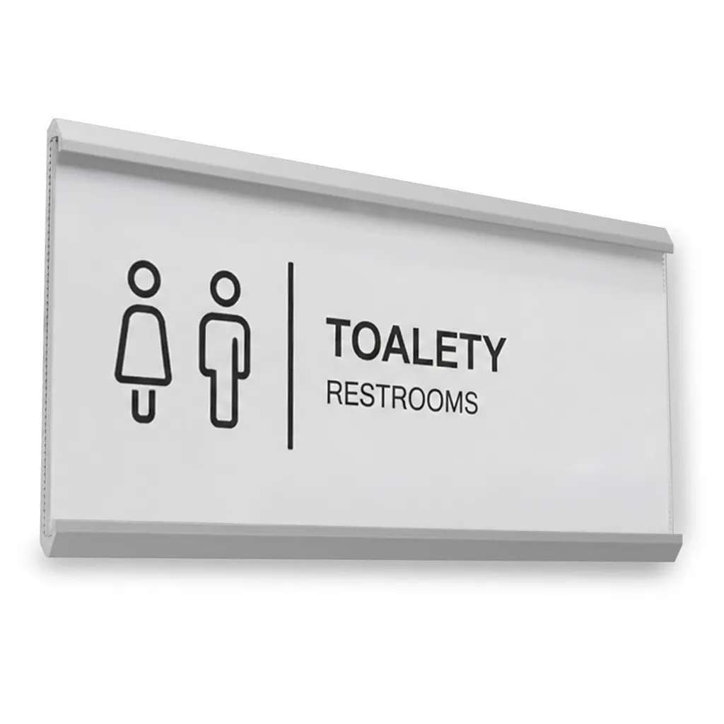 Informační nástěnný systém PURO pro formát 210x90 mm A-Z Reklama CZ