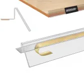 Samolepící cenovková regálová lišta se zábranou 35x1000mm A-Z Reklama CZ Samolepící cenovková regálová lišta se zábranou 35x1000mm A-Z Reklama CZ