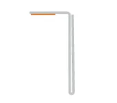 Samolepící cenovková regálová lišta standard - 65x1000mm A-Z Reklama CZ
