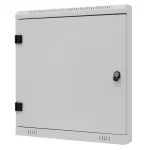 Skříň na klíče 670x620x105 mm, 200 háčků, plné dveře, Šedá Triton