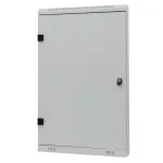 Skříň na klíče 990x620x105 mm, 320 háčků, plné dveře, Šedá Triton