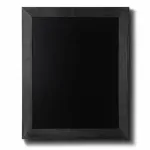 Nástěnná dřevěná křídová tabule Černě lakovaná 40x50 cm A-Z Reklama CZ