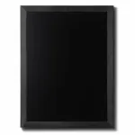 Nástěnná dřevěná křídová tabule Černě lakovaná 60x80 cm A-Z Reklama CZ Nástěnná dřevěná křídová tabule Černě lakovaná 60x80 cm A-Z Reklama CZ