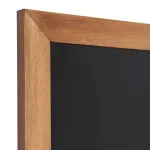 Nástěnná dřevěná křídová tabule světle hnědý lak 30x40 cm A-Z Reklama CZ
