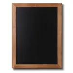 Nástěnná dřevěná křídová tabule světle hnědý lak 50x60 cm A-Z Reklama CZ