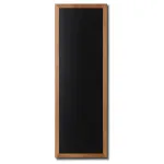 Nástěnná dřevěná křídová tabule světle hnědý lak 56x150 cm A-Z Reklama CZ Nástěnná dřevěná křídová tabule světle hnědý lak 56x150 cm A-Z Reklama CZ