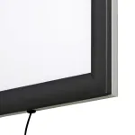 Světelný rám Max Ledbox 25 - na plakáty B2 - Černý A-Z Reklama CZ