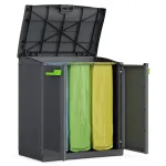 Venkovní třídicí skříň Keter Moby Compact Store pro 3 pytle po 110 l