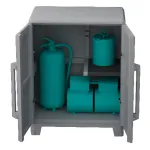 Venkovní skříň Terry Modular 2 s variabilními policemi a UV ochranou Venkovní skříň Terry Modular 2 s variabilními policemi a UV ochranou