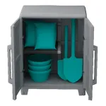 Venkovní skříň Terry Modular 2 s variabilními policemi a UV ochranou Venkovní skříň Terry Modular 2 s variabilními policemi a UV ochranou