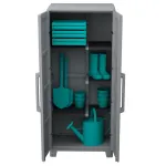 Venkovní skříň Terry Modular 4 s variabilními policemi a UV ochranou Venkovní skříň Terry Modular 4 s variabilními policemi a UV ochranou